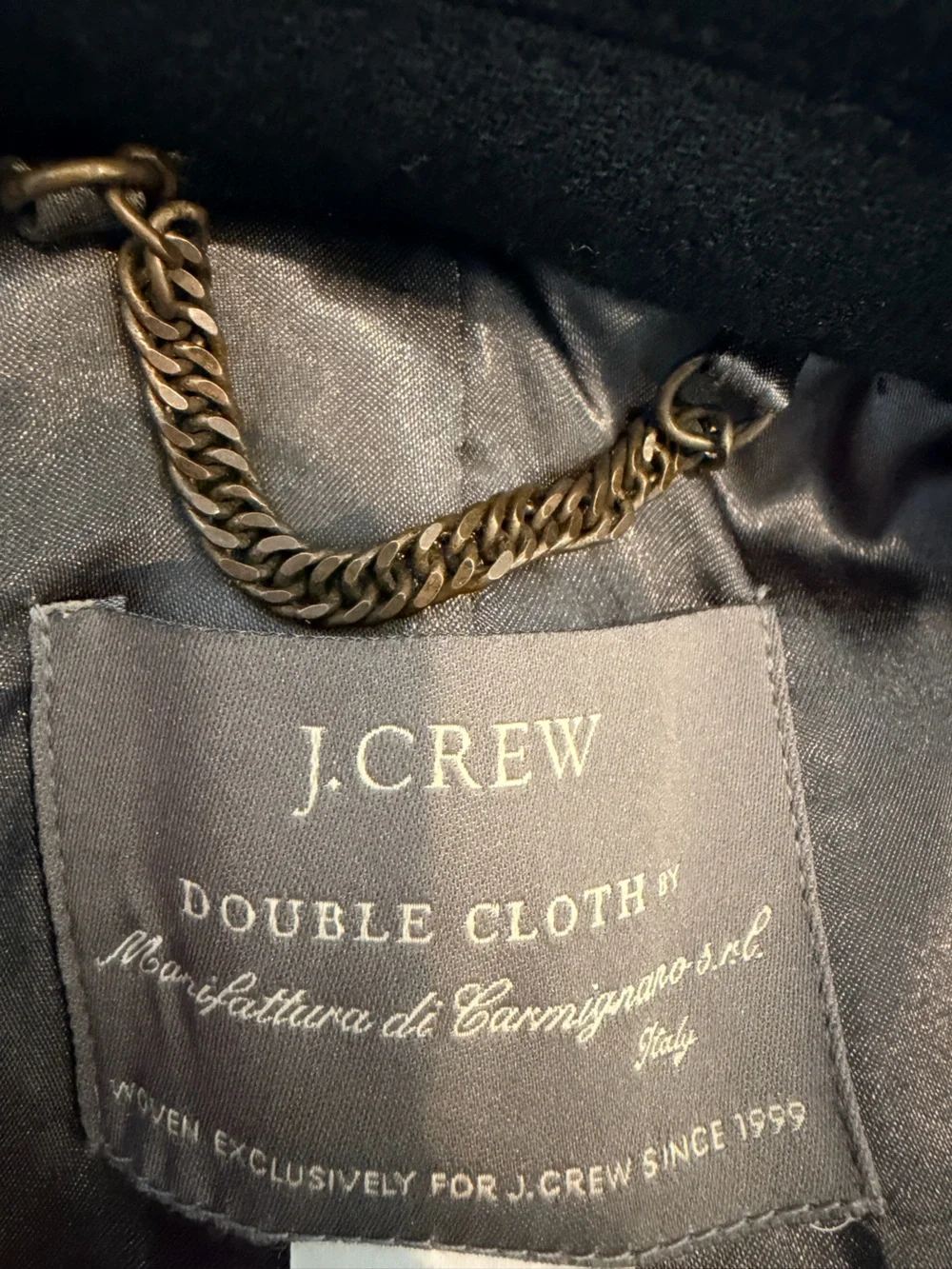 J. Crew Classic Lady Day Coat Italian Double Cloth Thinsulate Size 6 - Picture 3 of 9